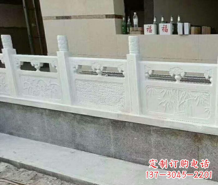 烟台艺术大理石栏板石雕
