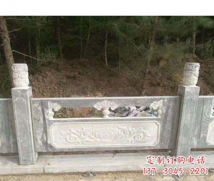 烟台大理石栏板石雕艺术品
