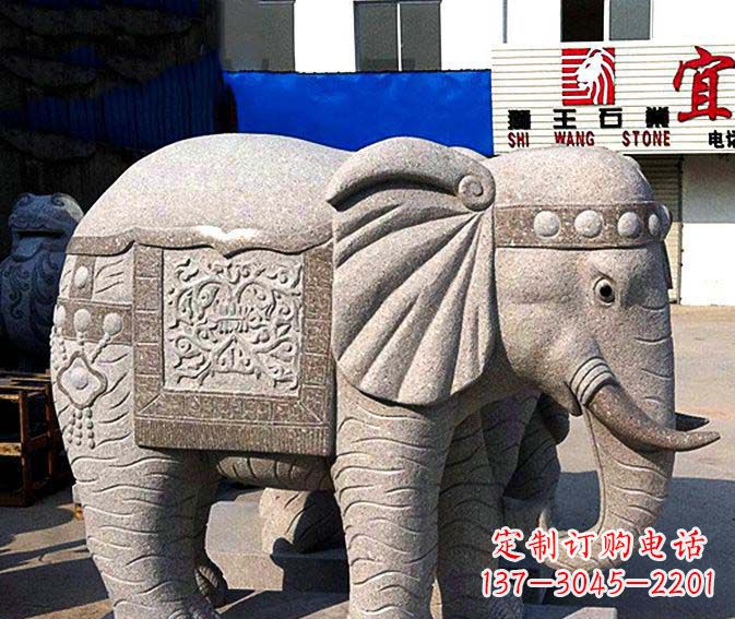 烟台高品质缅甸大象雕塑