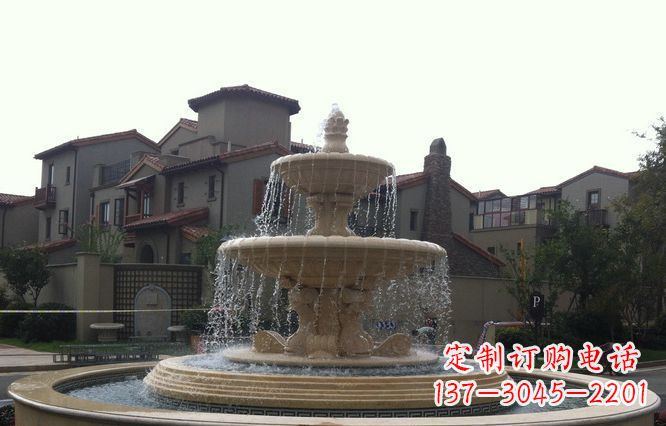 烟台精美的喷泉石雕雕塑
