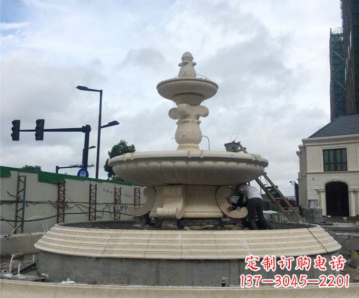 烟台品质卓越的定制大型喷泉石雕