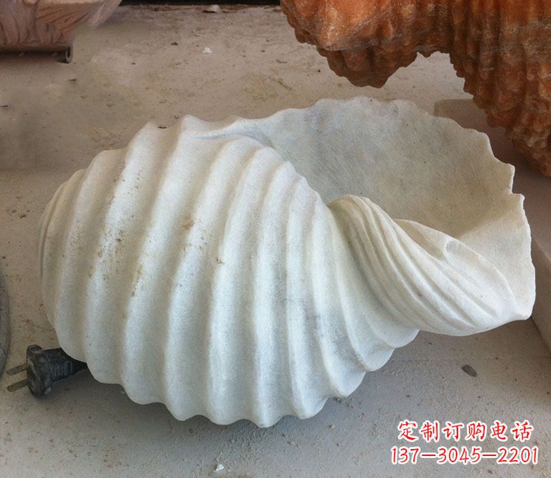 烟台中领雕塑海螺雕塑——为公园景观带来海洋特色