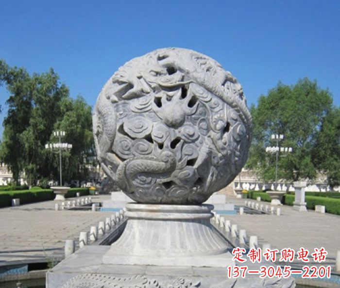 烟台喷泉石雕塑,营造雅致公园景观