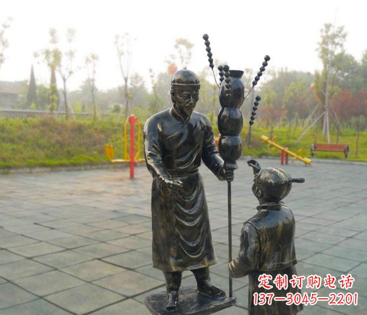 烟台精美仿铜葫芦雕塑
