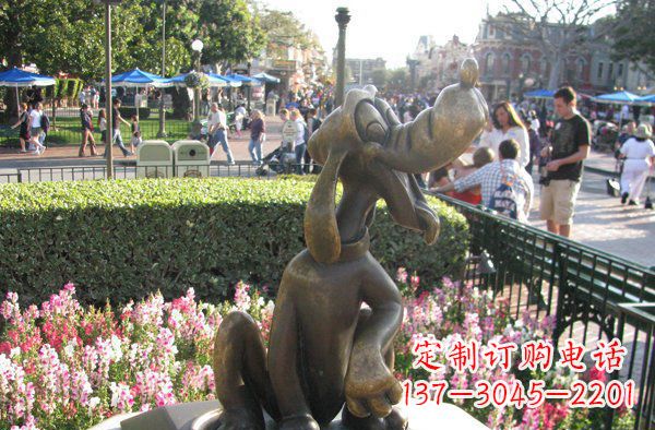 烟台把宠物也带上,铜雕动物雕塑可以用艺术诠释你的心意
