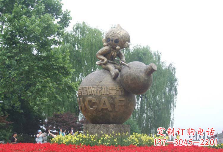 烟台中领雕塑| 尊贵古典——孙悟空青铜雕塑