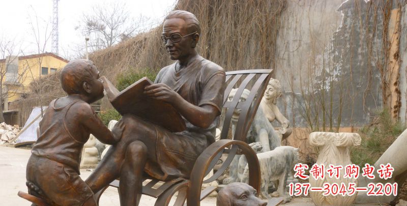 烟台小孩雕塑,带来美好时光