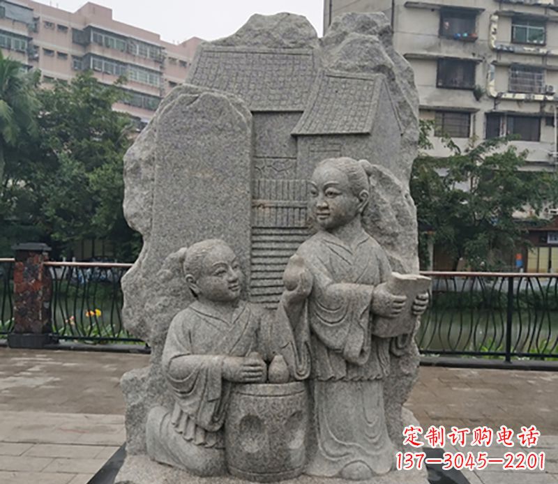 烟台高品质孔融让梨石雕