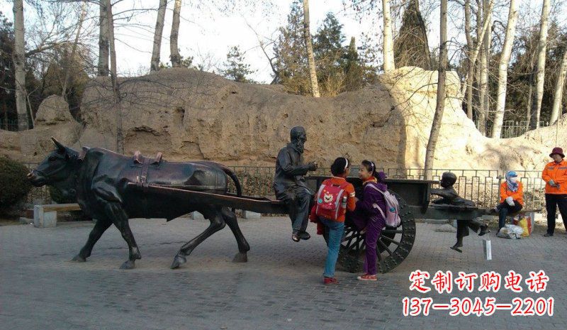 烟台传承历史,记录岁月——领雕塑定制小孩雕塑