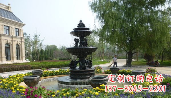 烟台中领雕塑以精美的天鹅雕塑点缀你的公园