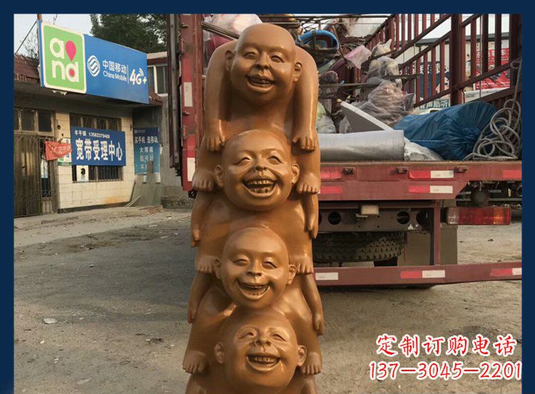 烟台铜罗汉雕塑,展现佛教文化艺术之美