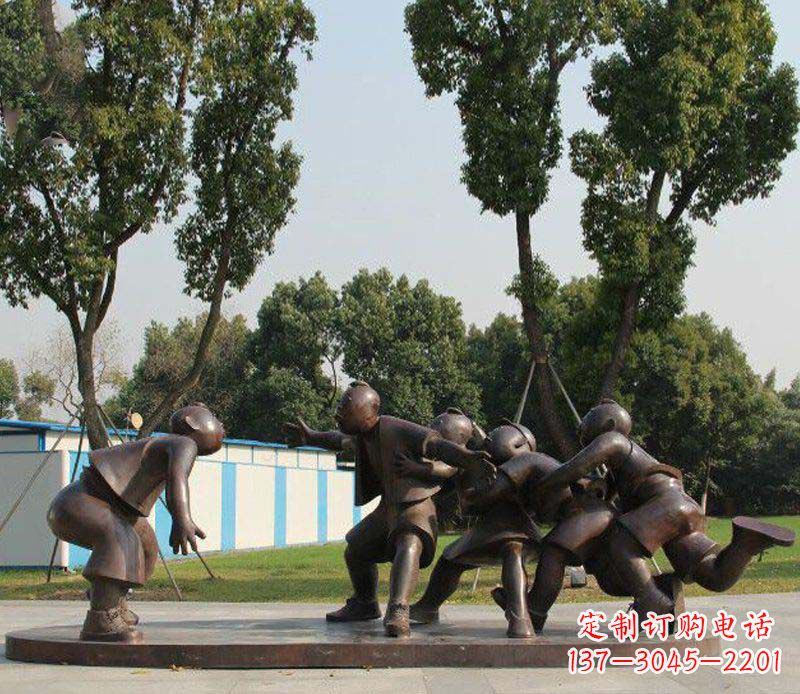 烟台老鹰铜雕塑