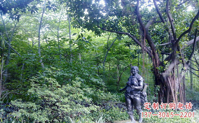 烟台铜雕西方女人人物雕塑
