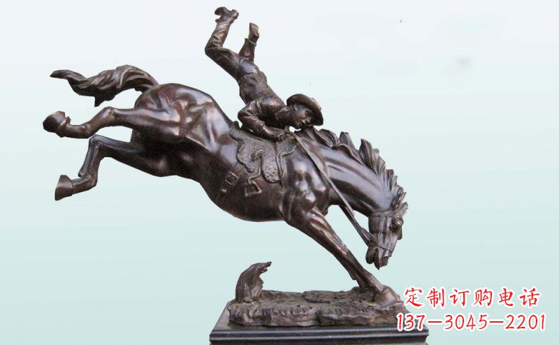 烟台精致古典·真实再现马铜雕