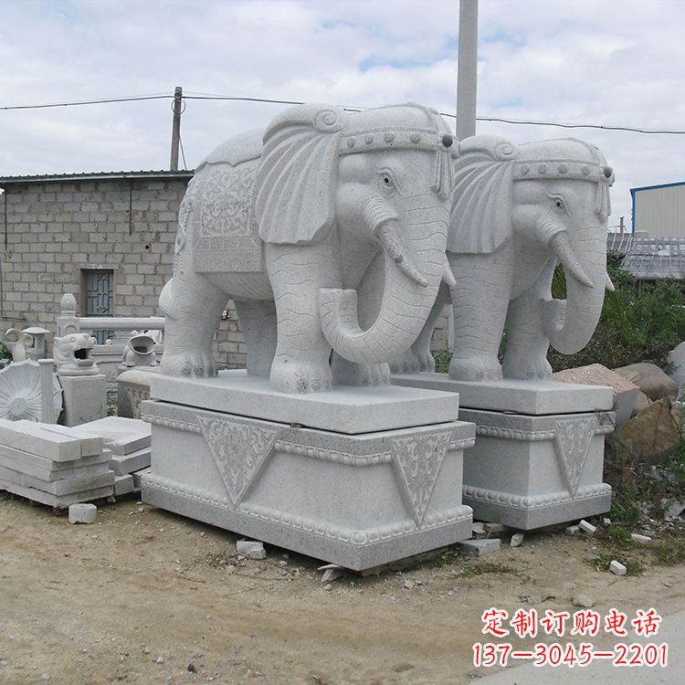 烟台古代大象石雕