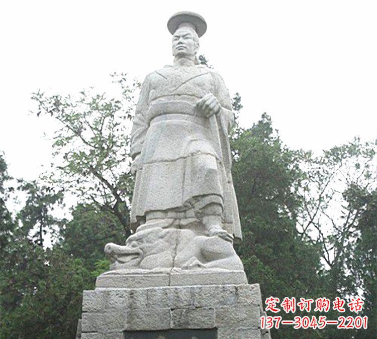 烟台传承古代名人,大禹石雕