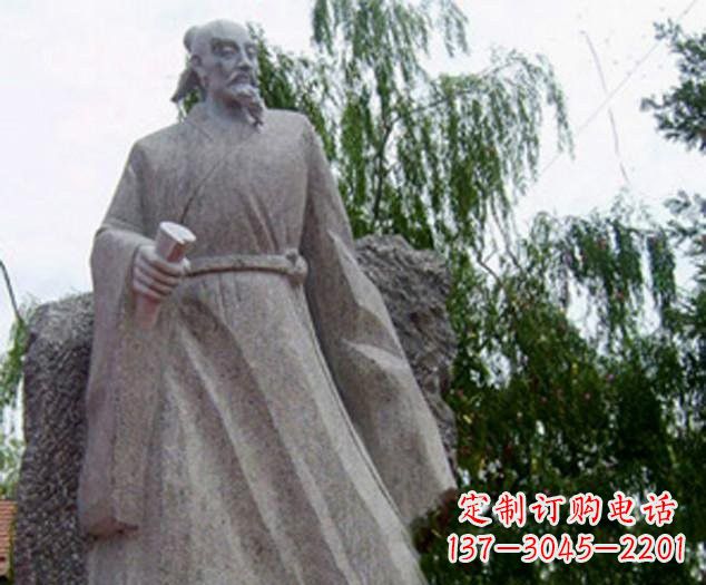 烟台中领雕塑,精美李白雕塑