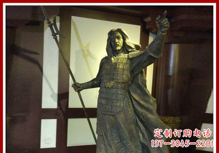 烟台传神的古代名人雕塑