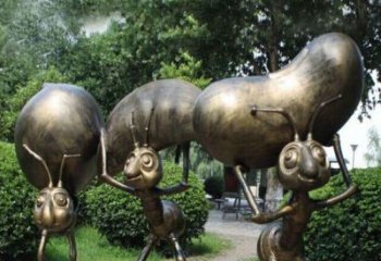 烟台雕刻精灵——蚂蚁铜雕