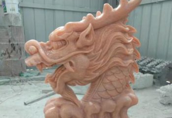 烟台具有传统工艺特色的公园喷泉龙头石雕