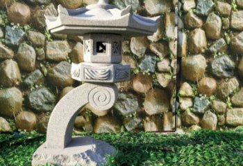 烟台公园照明出色的灯笼雕塑