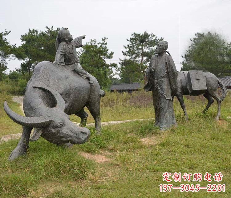 烟台杜牧精品铜雕雕塑
