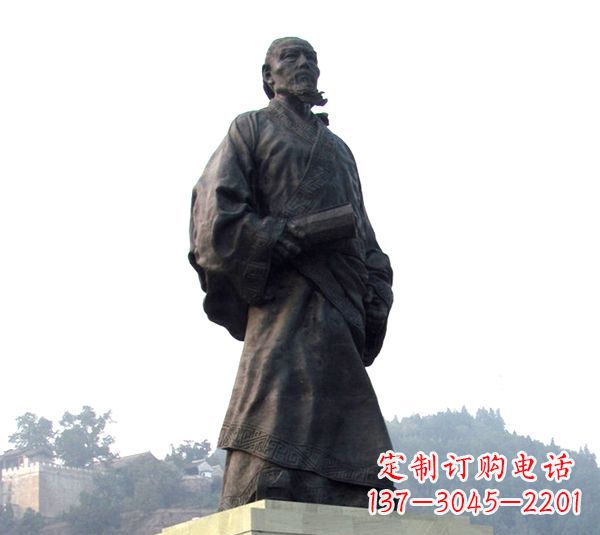 烟台中领雕塑司马迁雕像,正宗传承古代文化