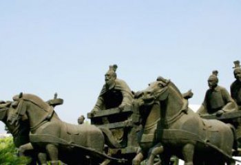 烟台中领雕塑--尊贵马车雕塑