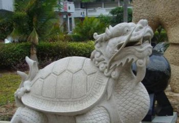 烟台中领雕塑：古典神兽龙龟石雕精神的传承