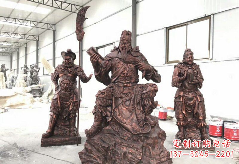 烟台雕刻关公,传承历史文化