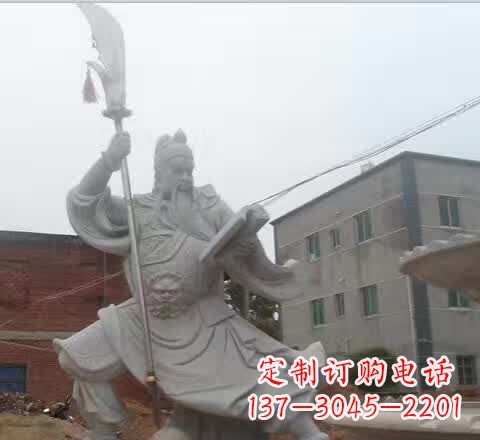 烟台中领雕塑:精美关公雕塑,赠送精神家园!