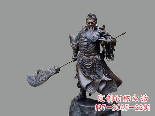 烟台中领雕塑:创造新经典,精美铸就关羽雕塑
