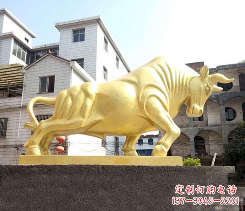 烟台中领雕塑:牛雕塑,您的精致装饰