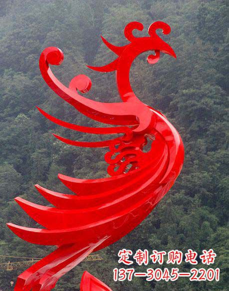 烟台中领雕塑凤凰雕塑,活跃您的空间