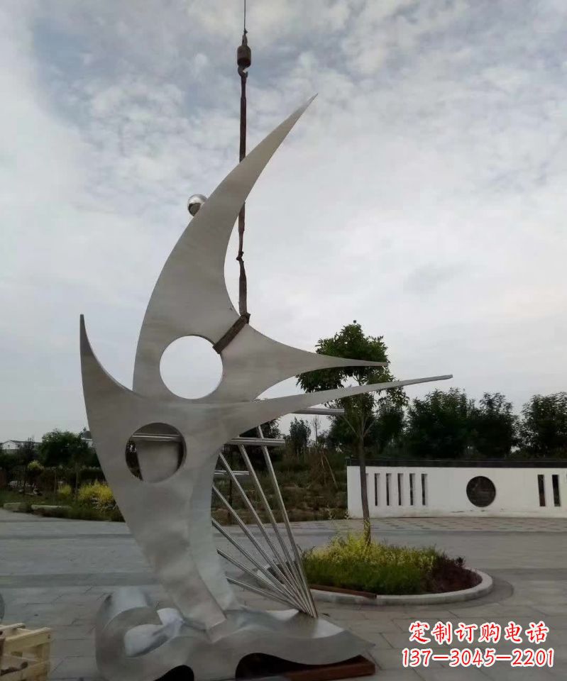 烟台不锈钢帆船雕塑,铸就无限美丽