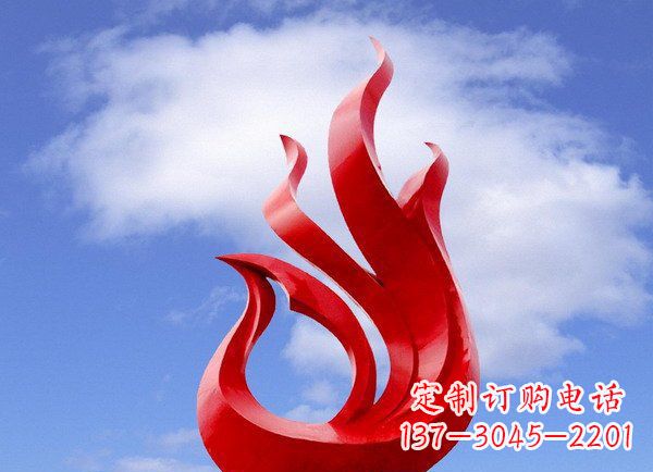 烟台华丽不锈钢凤凰雕塑