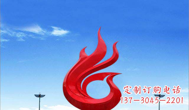 烟台优雅定制，高贵不锈钢凤凰雕塑