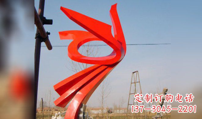 烟台高贵凤凰不锈钢雕塑