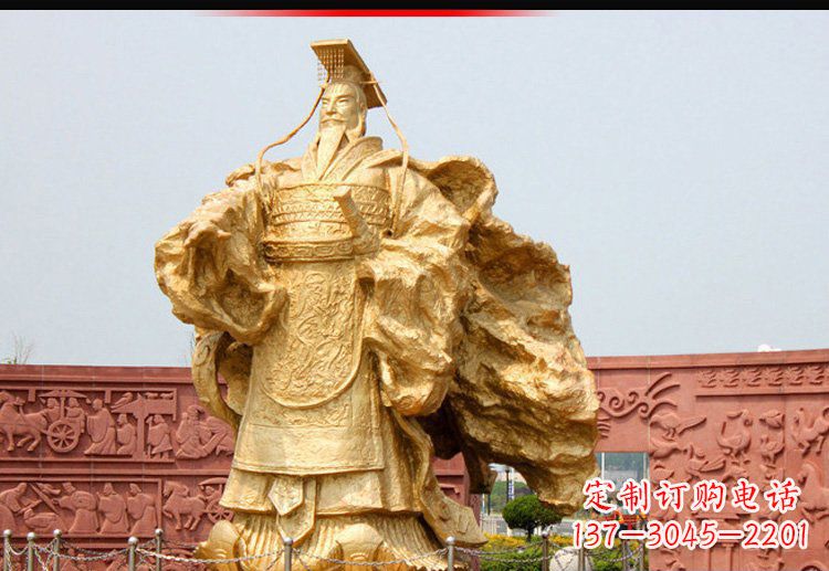 烟台铜雕刘邦,一款经典历久弥新的艺术品
