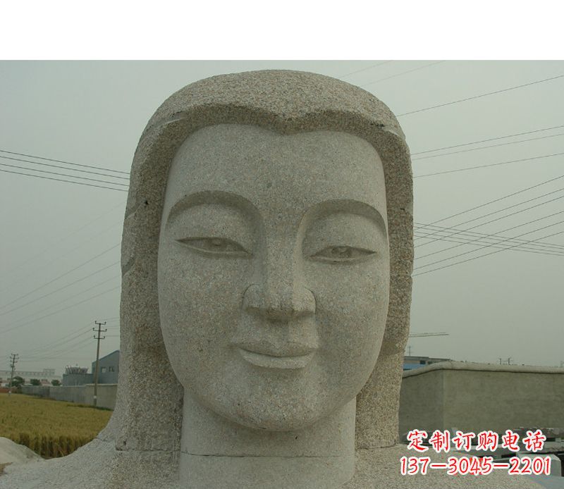 烟台母爱永恒——广场黄河母亲石雕