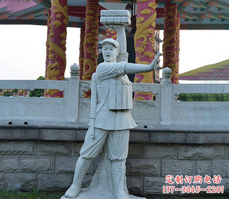 烟台董存瑞石雕:一种传承精湛工艺的艺术品