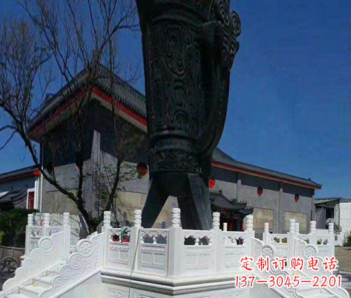 烟台汉白玉升旗台石雕:高贵而典雅