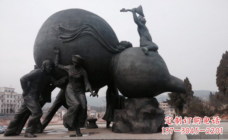 烟台皇家感觉,海量葫芦雕塑,满足你的高端定制需求