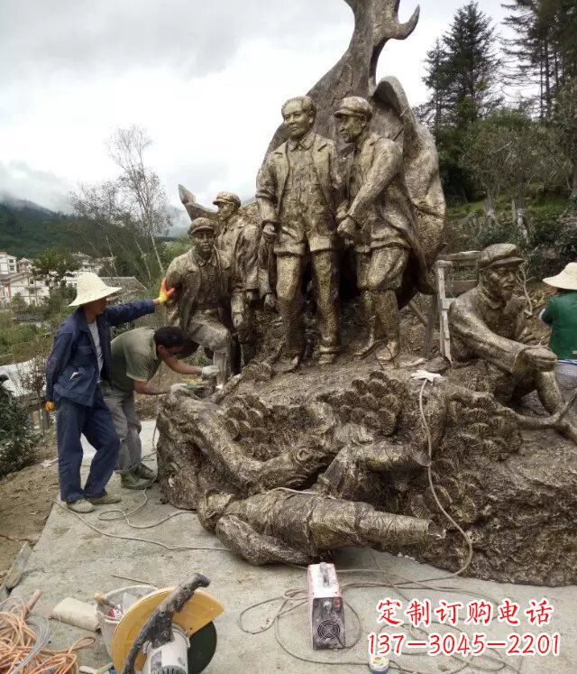 烟台专业伟人铜雕多彩国度