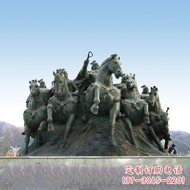 烟台中领雕塑:缔造历史名人雕塑