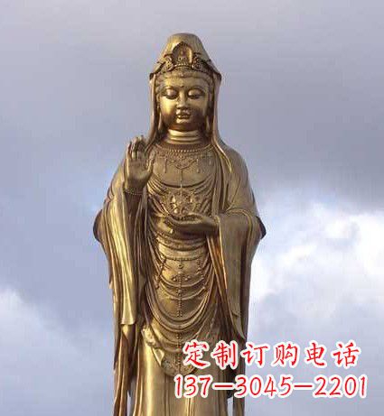 烟台佛祖蛤蜊观音精美大型雕塑
