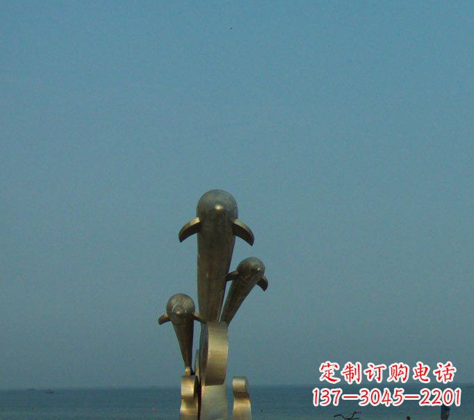 烟台浪漫海豚艺术雕塑是中领雕塑为您量身定制的…