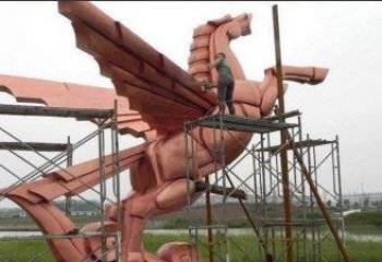 烟台飞马铜雕：完美艺术品