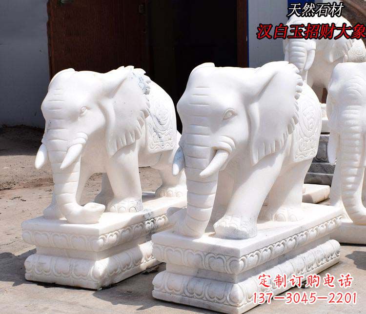 烟台给空间注入活力的大象雕塑