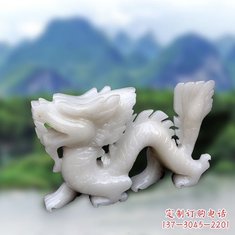 烟台汉白玉龙雕塑饱含着中国传统文化的气息,是…